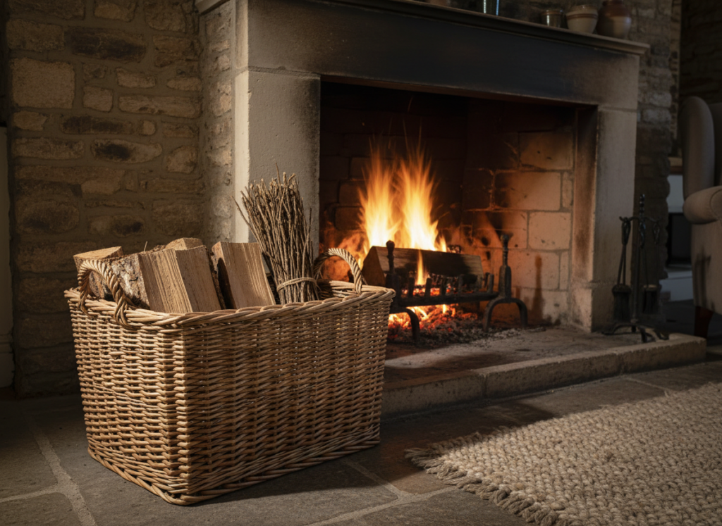 Log and Kindling Basket: How to Choose the Right One for Your Home