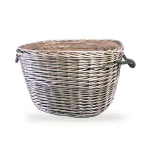 Tansley Hollow Oval Log Basket – Medium